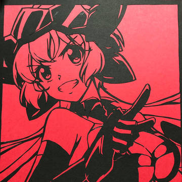 【切り絵】戦姫絶唱シンフォギア 雪音クリス