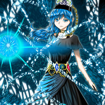 青い蒼い地球の女神