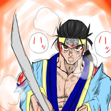 傷だらけの侍剣士
