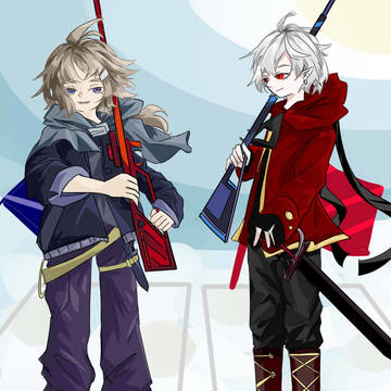 yes, they are doing biathlon (?)