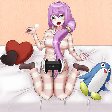 りつきんがパジャマでASMR