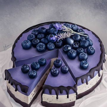 Maqui Berry Cheesecake