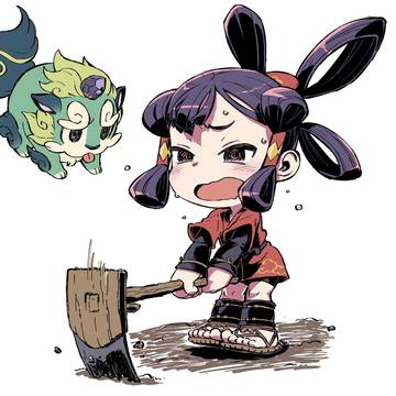 もーこんなもんでええじゃろー?なサクナヒメ