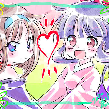 すみれちゃんとさくらちゃんミニ