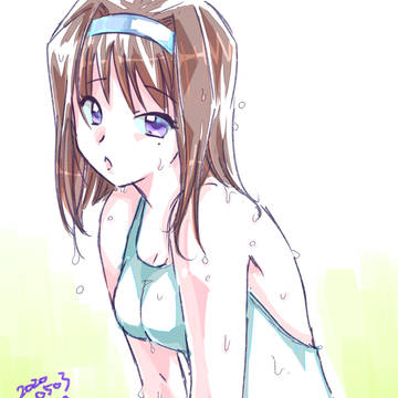 すみれちゃん水着