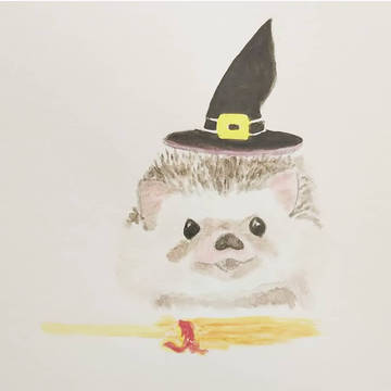 はりねずみ(ハロウィン)