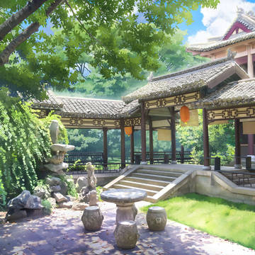 院内凉亭