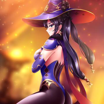 モナ.....途中しか描いてないけど、ダメかな