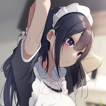 朝メイドさん