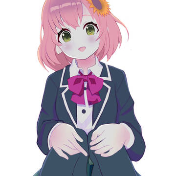 ひまわりなのにいちご。