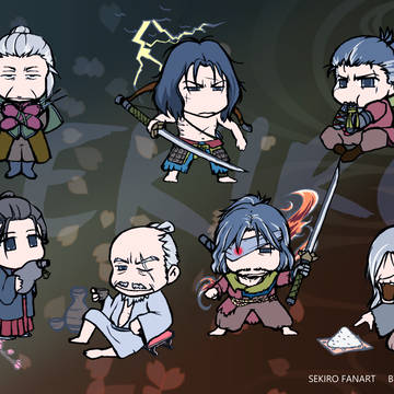 SEKIRO デフォルメキャラ