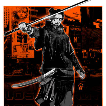 Tiger splash art oc