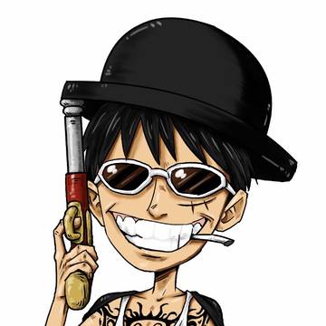 カラー扉絵ルフィ