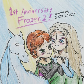 Frozen 2 first Anniversary