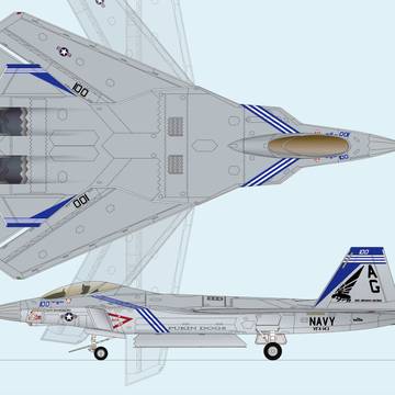 F-24AヘルキャットII（F-22海軍型/NATF)