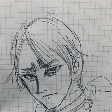 鯉登少尉初描き