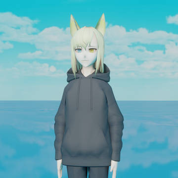 アカツキ レヴィ(VRoidモデル)