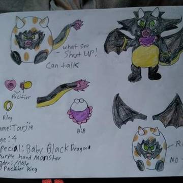 character black dragon tarjie