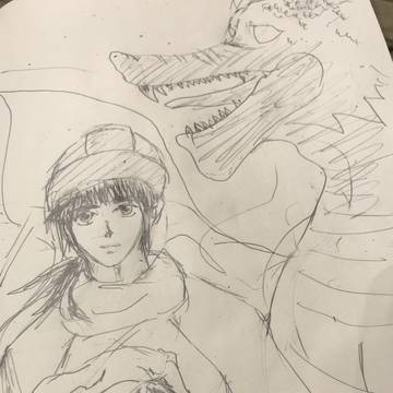 ドラゴンとドラクエ5 の主人公