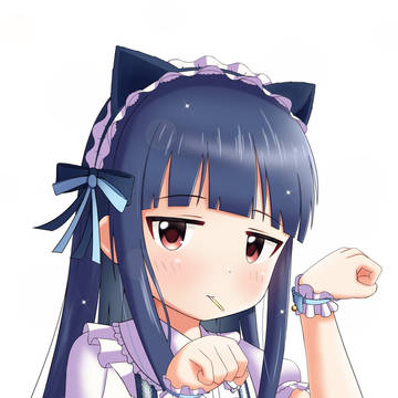 【ポッキーの日】見つめる猫耳雪美ちゃん