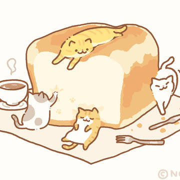 🍞🐈💨