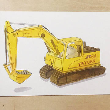 掘り作業