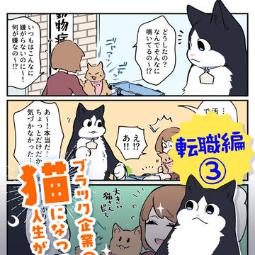 【創作漫画】ブラ猫第三部 転職編③