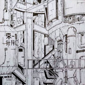 居住棟中央区画ヘイグス流路点検通路