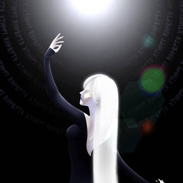 白い髪の魔女