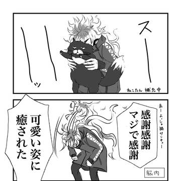 猫サンキューするイデア