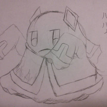 夜月さんのルルナちゃん描かせていただきました!