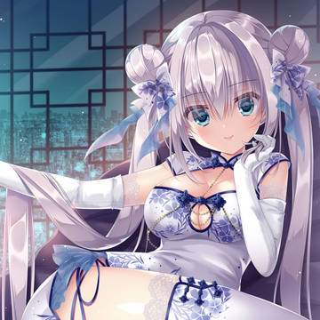 Chinese dress girl