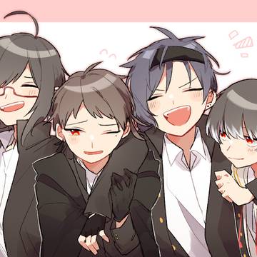 笑顔な黒軍