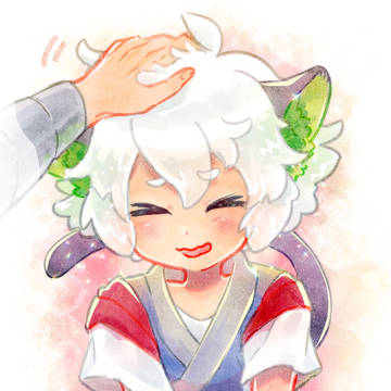 なでなで