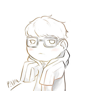 Tsukishima with a jacket