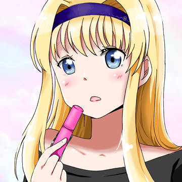 アリス 落書き