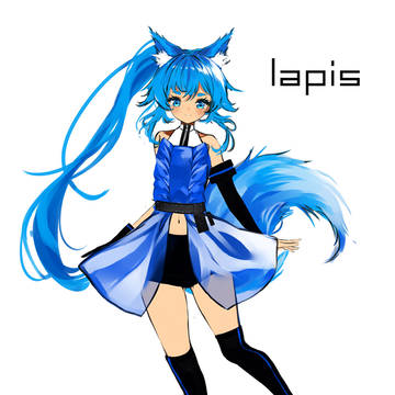 キャラデザ Lapisちゃん