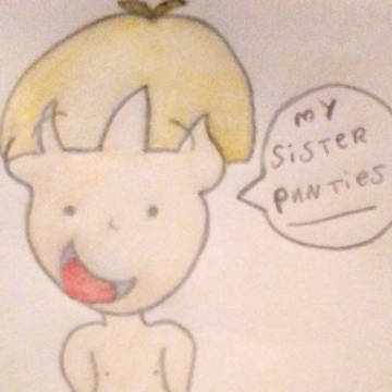 My sister panties