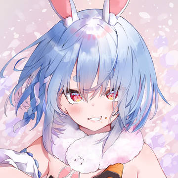 ショートヘアのぺこーら
