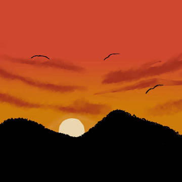 夕焼け