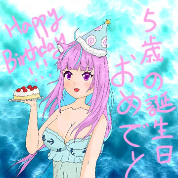 生日快乐阿夸!誕生日おめでとう!Happy birthday!