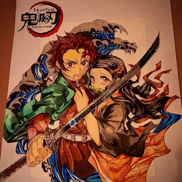 my Demon Slayer tribute🗡🌊❄🌸💕