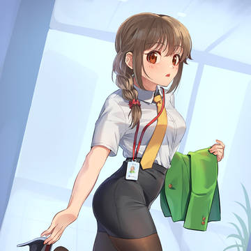 ヒールを履いているちひろさん