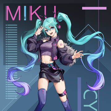 Cytus2初音曲包封面同人