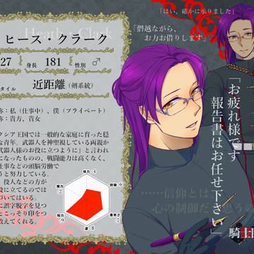 【士武LS】ヒース・クラーク【キャラシ】