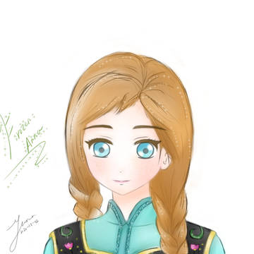 アナ | 個人スタイル | Frozen ✨