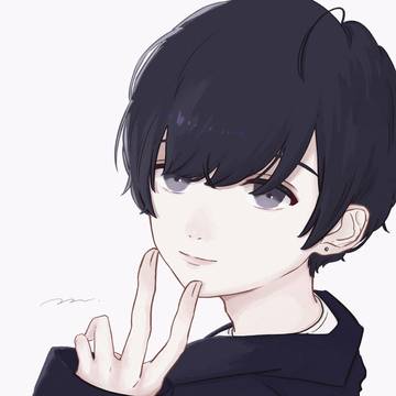 ピースして