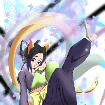 胡蝶しのぶ ケモミミ女子 猫風