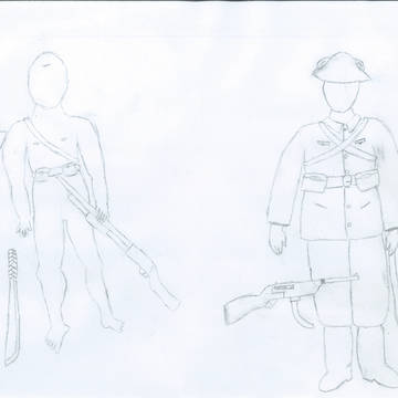 架空国家の兵士