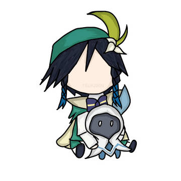 Chibi Venti Genshin Impact